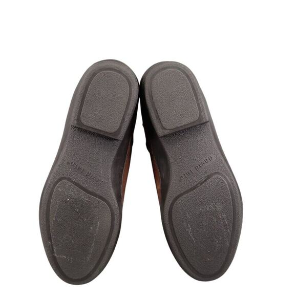 David Tate Shoes Women 6 Bootie Casual Leather Comfort Gore Panel Zip Ankle Boot - Picture 11 of 15